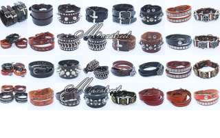   Multicolor Hemp Leather Braided Bracelet Wristband Cuff Jewelry Gift