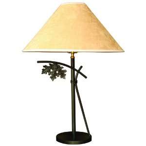  Woolrich Oak Leaf Trio Table Lamp
