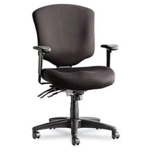 Wrigley Pro Series Mid Back Multifunction Chair w/Seat Glide, Black 