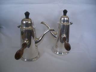 Pr.English,British Nobleman,Silver Plated Coffee Pots  