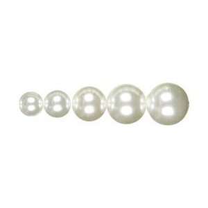 Modern Romance Graduated Pearls White 12 18mm 