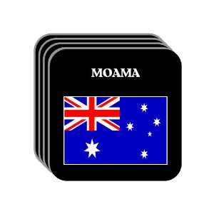  Australia   MOAMA Set of 4 Mini Mousepad Coasters 