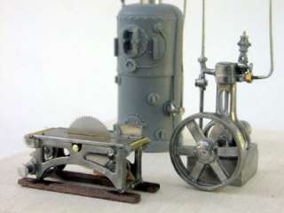 Die cast Metal Single Cylinder Steam Donkey Engine Kit  
