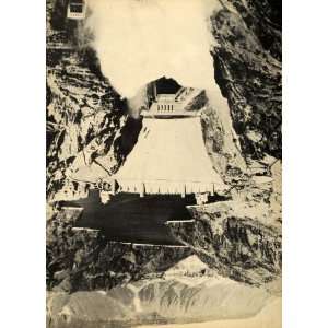  1948 Print Hoover Dam Architecture Historical Landmark 