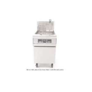 Natural Gas Frymaster MJCF SC Chicken / Fish Fryer 80 Pounds with 