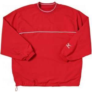  Mizuno Reversible Pullover (Red, Large)