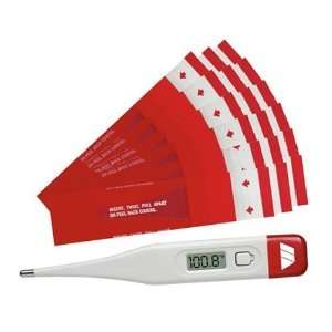 Hospi Therm Kit Dual Scale Thermometer w/ 20 Probe Covers [Health and 