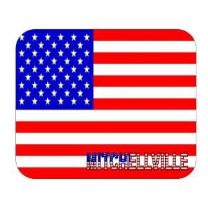  US Flag   Mitchellville, Maryland (MD) Mouse Pad 