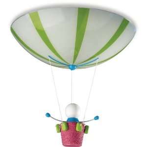 Philips 301125548 Kidsplace   Two Light Hot Air Balloon Flush Mount 