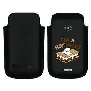  Im A Hot Mess by TH Goldman on BlackBerry Leather Pocket 
