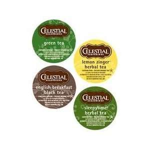 Celestial Seasonings Hot Tea Variety 5 Boxes of 22 K Cups  