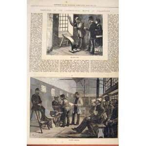   Sketches Clerkenwell House Correction Prisoners 1874