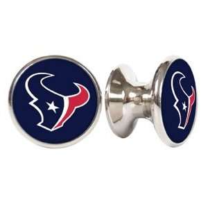 Houston Texas NFL Stainless Steel Cabinet Knobs / Drawer Pulls (2 pack 