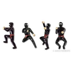  One Dozen Mini Ninjas Figures   Ammo for the Ninja Attack 