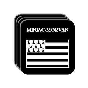 Bretagne (Brittany)   MINIAC MORVAN Set of 4 Mini Mousepad Coasters