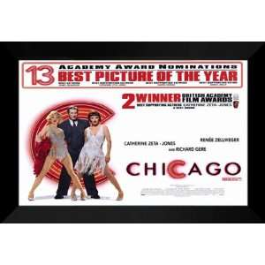  Chicago 27x40 FRAMED Movie Poster   Style F   2002