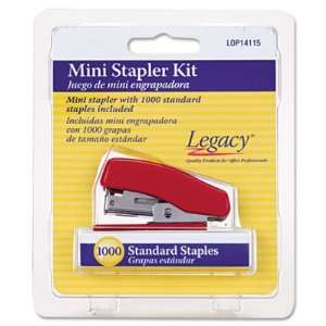  New Legacy 14115   Mini Stapler with 1000 Staples, Desktop 
