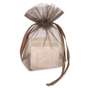  5 x 7 Chocolate Organza Fabric Bags Health & Personal 