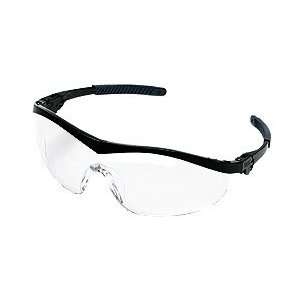   Storm Safety Glasses   Black Frame, Clear Anti Fog Lens   Box of 10