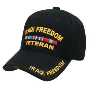  Embroidered Military Baseball Caps Iraqi Freedom Vet Cap 