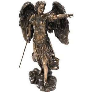   Bronze Archangel Christian Sculpture Statue Figurine