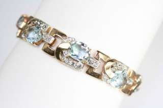 Vintage Mazer Faux Alexandrite Rhinestone Necklace Bracelet Set  