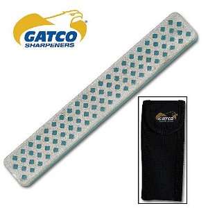  Gatco Knife Sharpener Double Diamond Pocket Hone Medium 