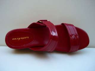EASY SPIRIT IDELLAS Red Shoes Slides Women Size 9W  