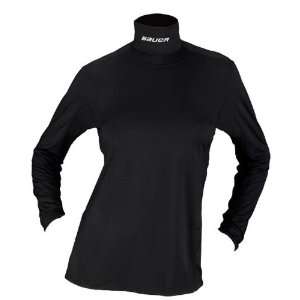  Bauer Core Long Sleeve Integrated Womens Loose Fit Ice 