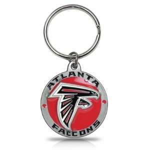   Atlanta Falcons Logo Metal Key Chain, Official Licensed Automotive