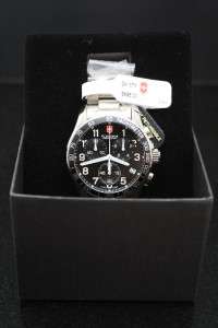 Mens Victorinox Swiss Army Classic Titanium Watch 241171 Chronograph 