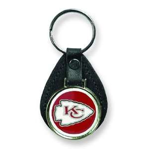NFL Kansas City Chiefs Leather Key Chain 