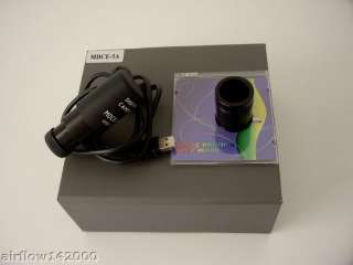 MICROSCOPE COLOR CCD USB 2.0 PC IMAGE SYSTEM, Brand new  