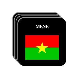  Burkina Faso   MENE Set of 4 Mini Mousepad Coasters 