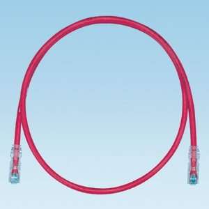 Panduit 18 Ft Cat6 Patch Cable/Cord, Red UTPSP18RDY 