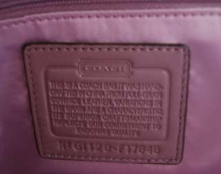 NWT COACH ASHLEY EMBOSSED EXOTIC LILAC LEATHER FLAP SHOULDER CROSS 