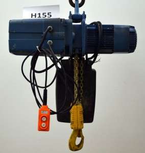 Mannesmann Demag Electric 2 Ton Chain Hoist with Controller  
