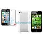 Clear Skin Case Cover+3 LCD Film Accessory For Apple iP