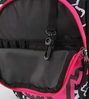 NEW FOX RACING Black/Hot Pink Backpack Tote Bag Purse  