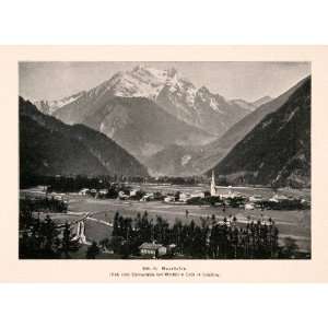  1899 Print Mayrhofen Zillertal Austria Tyrol Snowbombing 