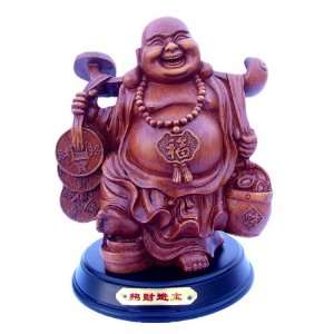  A Laughing (Happy) Buddha with Money ,Ingots and Ru Yi for 