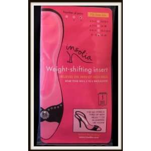 Insolia Weight Shifting High Heel Inserts 3 pair size small 6 to 7 1/2