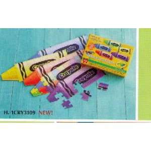   CRY3109 Mix & Match Crayon Puzzles 5 Crayon Puzzles Toys & Games