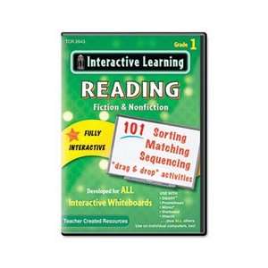   INTERACTIVE LEARNING SOFTWARE READING FICTION AND NONFICTION, GRADE 1