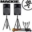 Mackie Combo Package 2 Mackie SRM450V2 Powered Speakers + 2 Bags + 2 