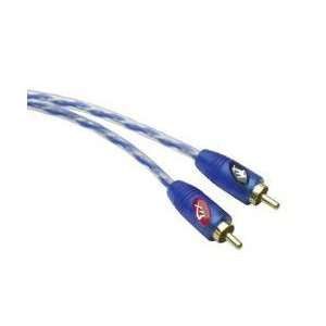    Ice Twisted Pair RCA Interconnects Blue/Black   Mobilespec TWIST 12B