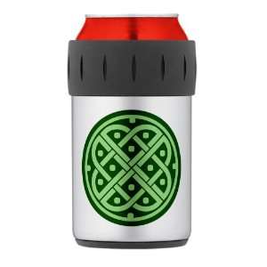    Thermos Can Cooler Koozie Celtic Knot Interlinking 