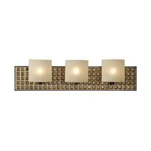  Mariana Lighting 934491 3 Light Mosaic Bathroom Light 