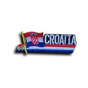  Croatia   Country Flag Patch Patio, Lawn & Garden