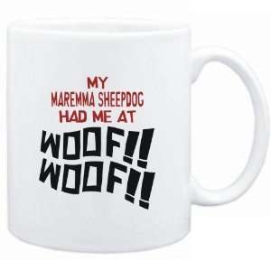  Mug White MY Maremma Sheepdog HAD ME AT WOOF Dogs Sports 